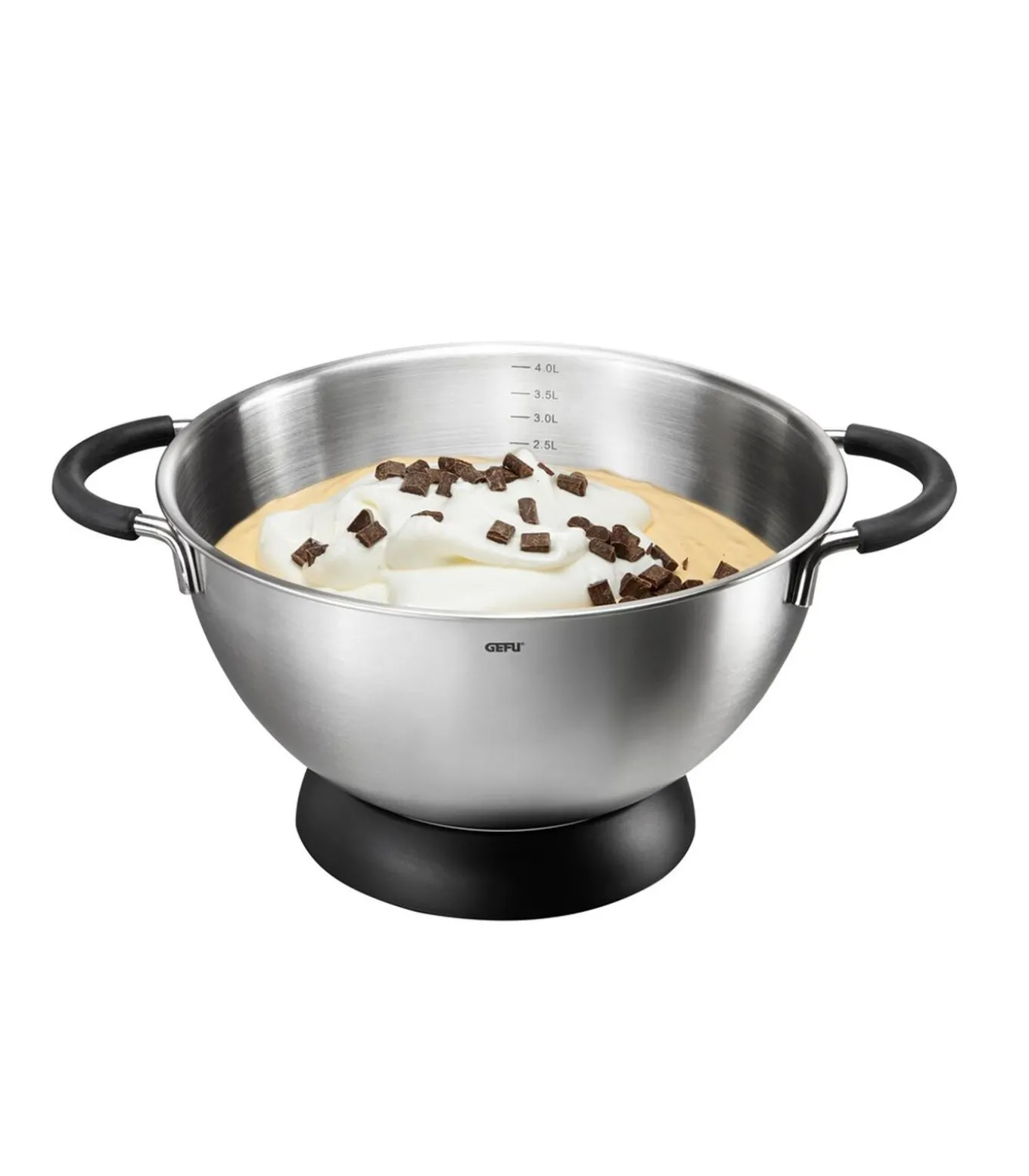 Beslagkom met rond voetstuk MESCO