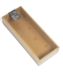 Bestekbak - Bamboe - 38 x 15 x 7 cm