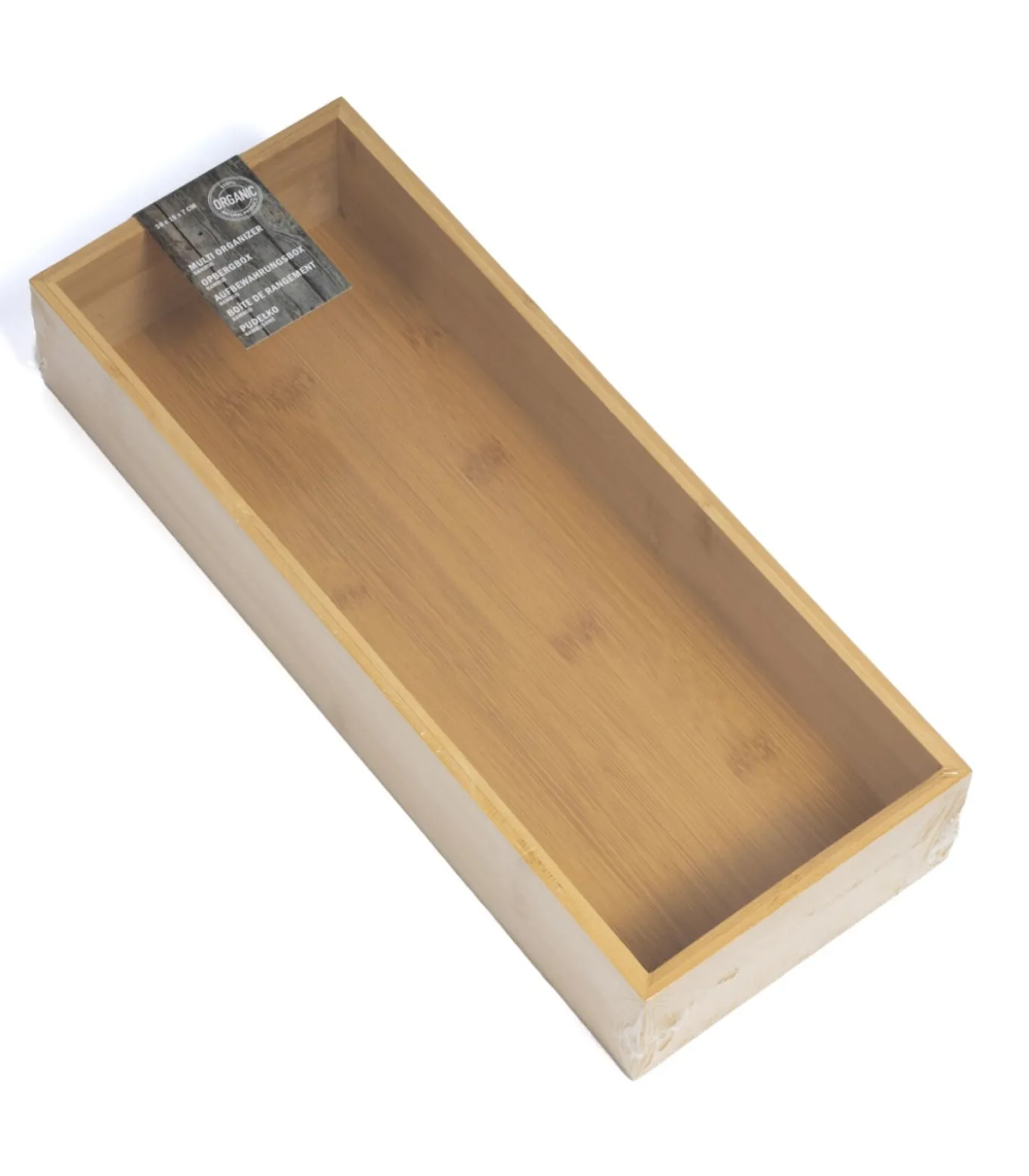 Bestekbak - Bamboe - 38 x 15 x 7 cm