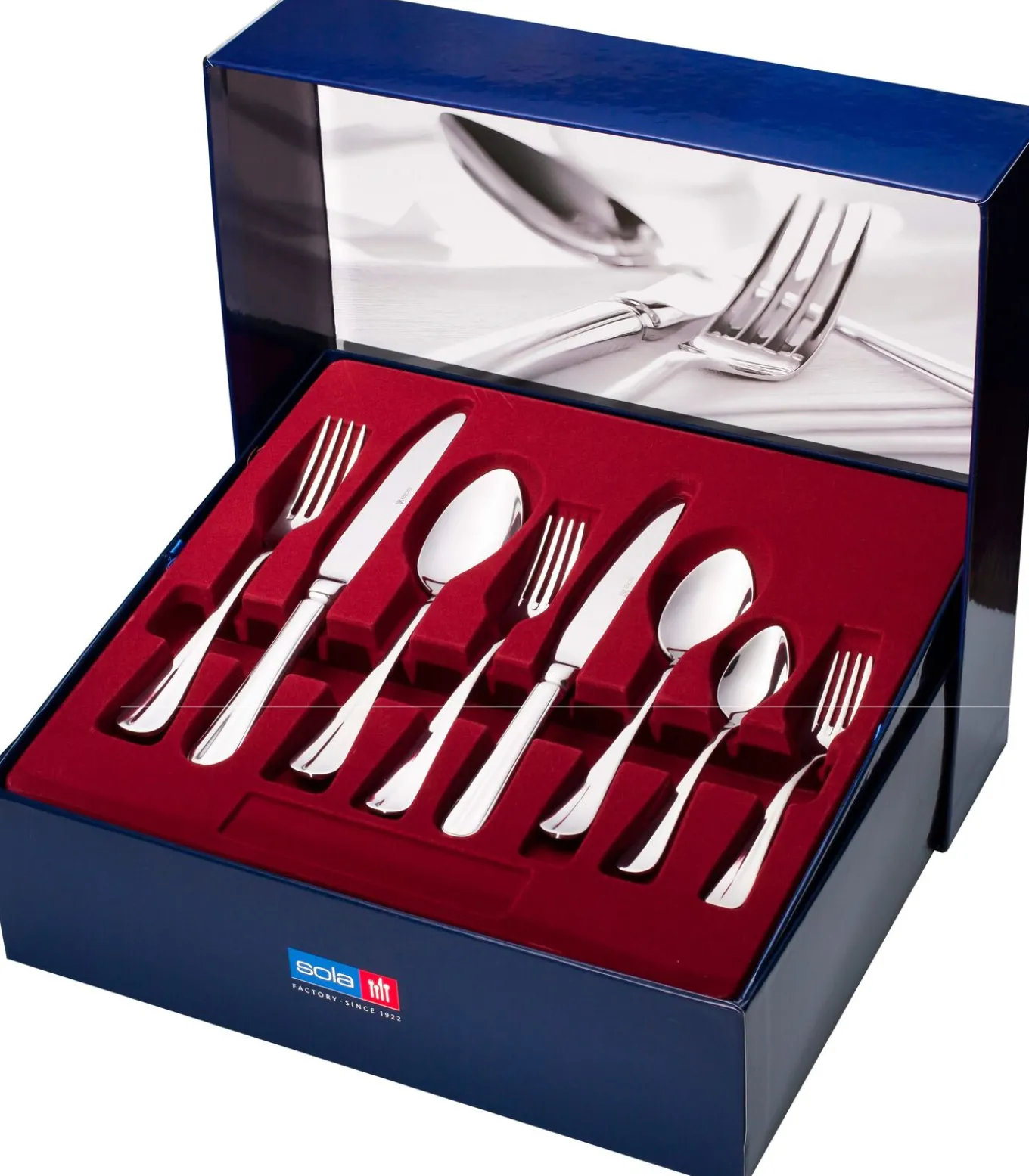 Bestekset Hollands Glad - 70 delig / 8 personen