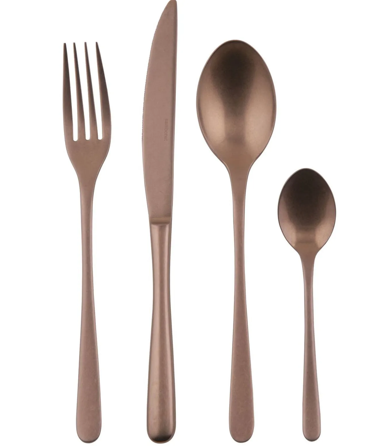 Bestekset Taste - Vintage Koper - 24 delig / 6 personen