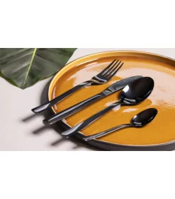 Bestekset Zwart 4-Delig