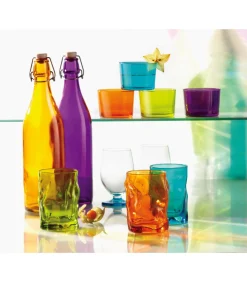 Beugelfles / Weckfles Giara - Rood - 1 liter