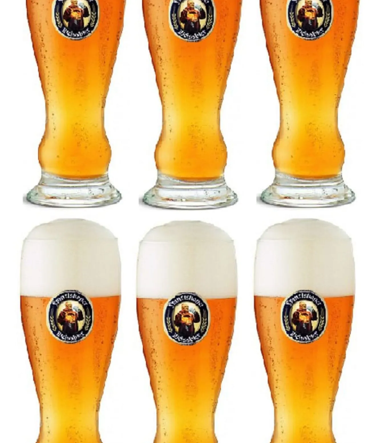 Bierglas Weizen - 500 ml - 6 stuks