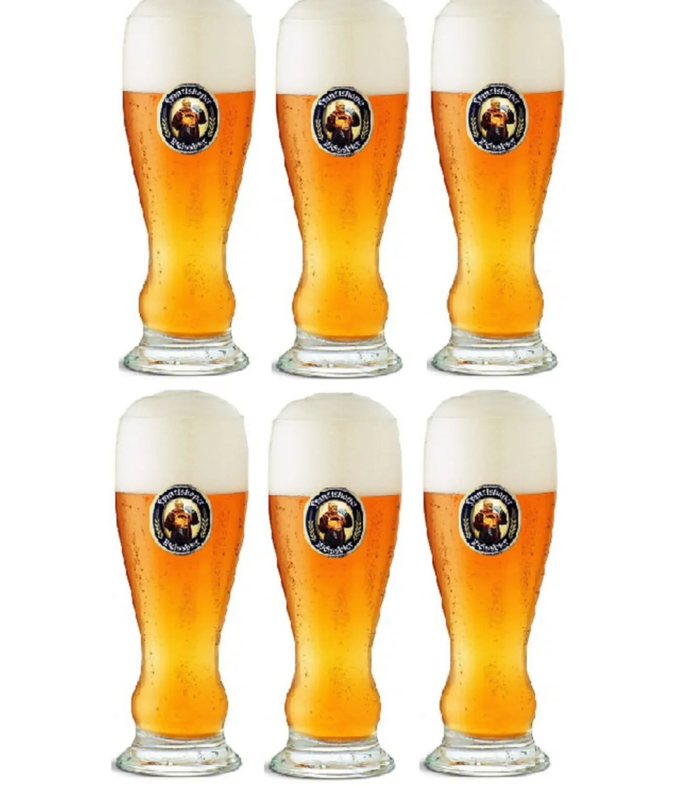 Bierglas Weizen - 500 ml - 6 stuks