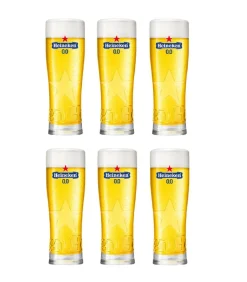 Bierglazen 0.0 Star - 250 ml - 6 stuks