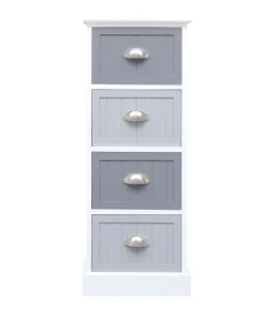 Bijzetkast 35x30x90 cm paulowniahout