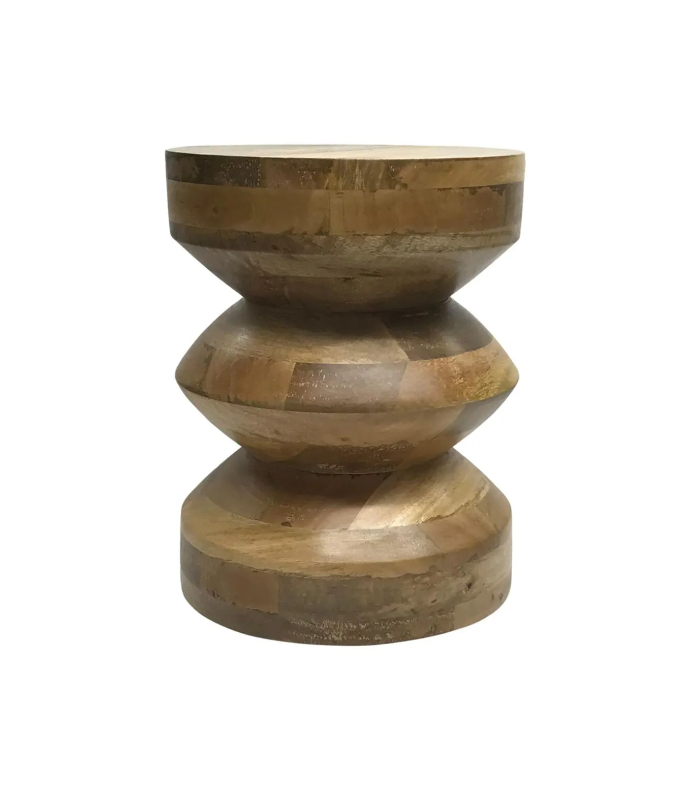 Bijzettafel Cegador - Naturel - 35x35x45cm