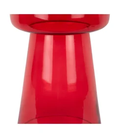 Bijzettafel Corcho - Rood - 30x30x50cm