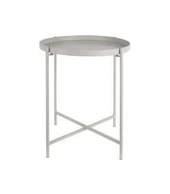 Bijzettafel Meseta - Grijs - 40x40x49cm