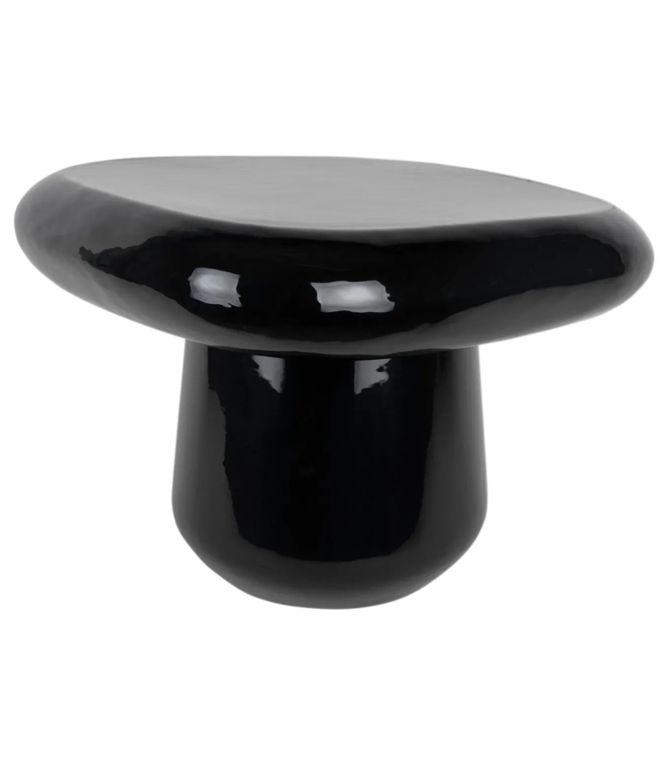 Bijzettafel Roca - Zwart - 49x49x36cm