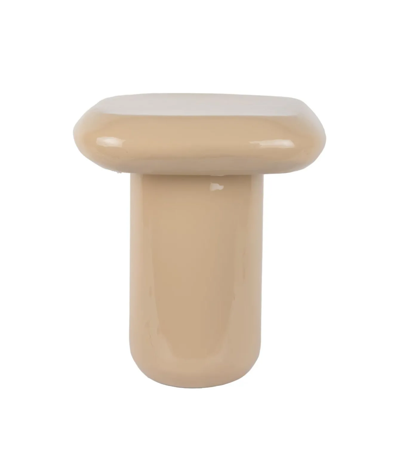 Bijzettafel Roca High - Bruin - 40x40x45cm