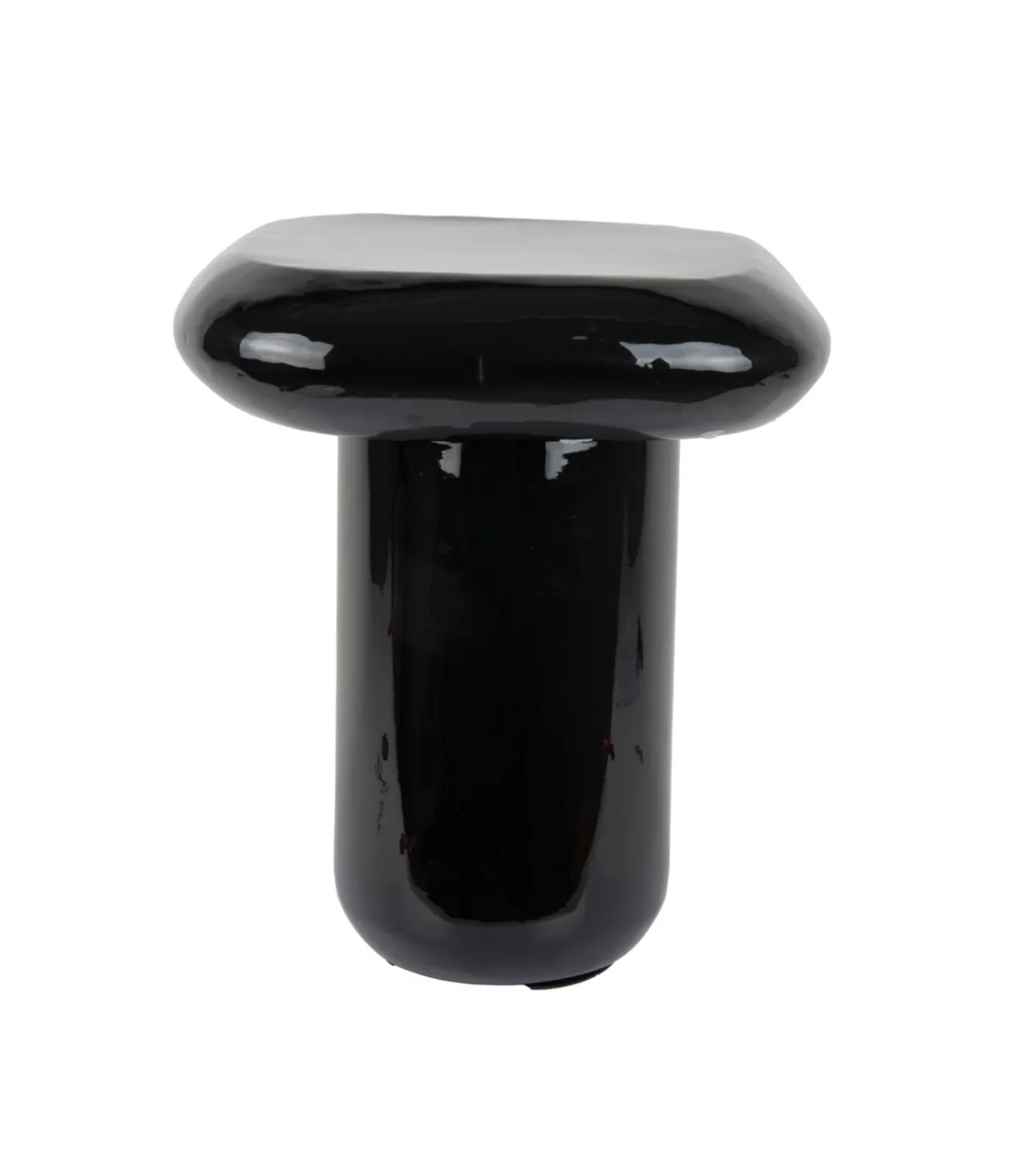 Bijzettafel Roca High - Zwart - 40x40x45cm