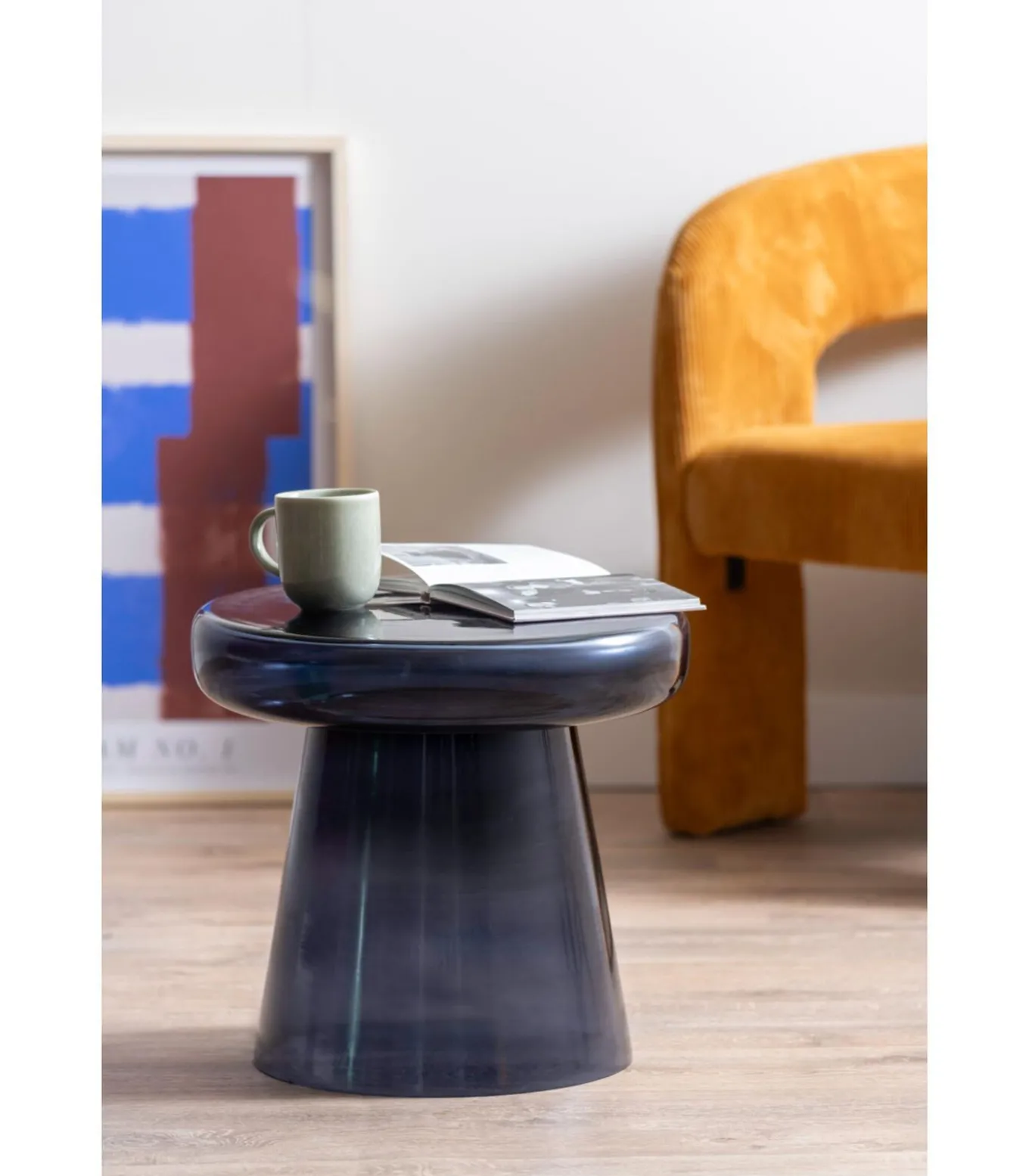 Bijzettafel Simpleza - Grijs - 41x41x38cm