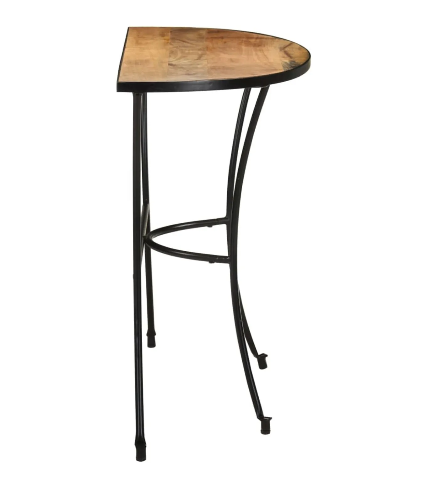 Bijzettafel 110x40x77 cm massief mangohout