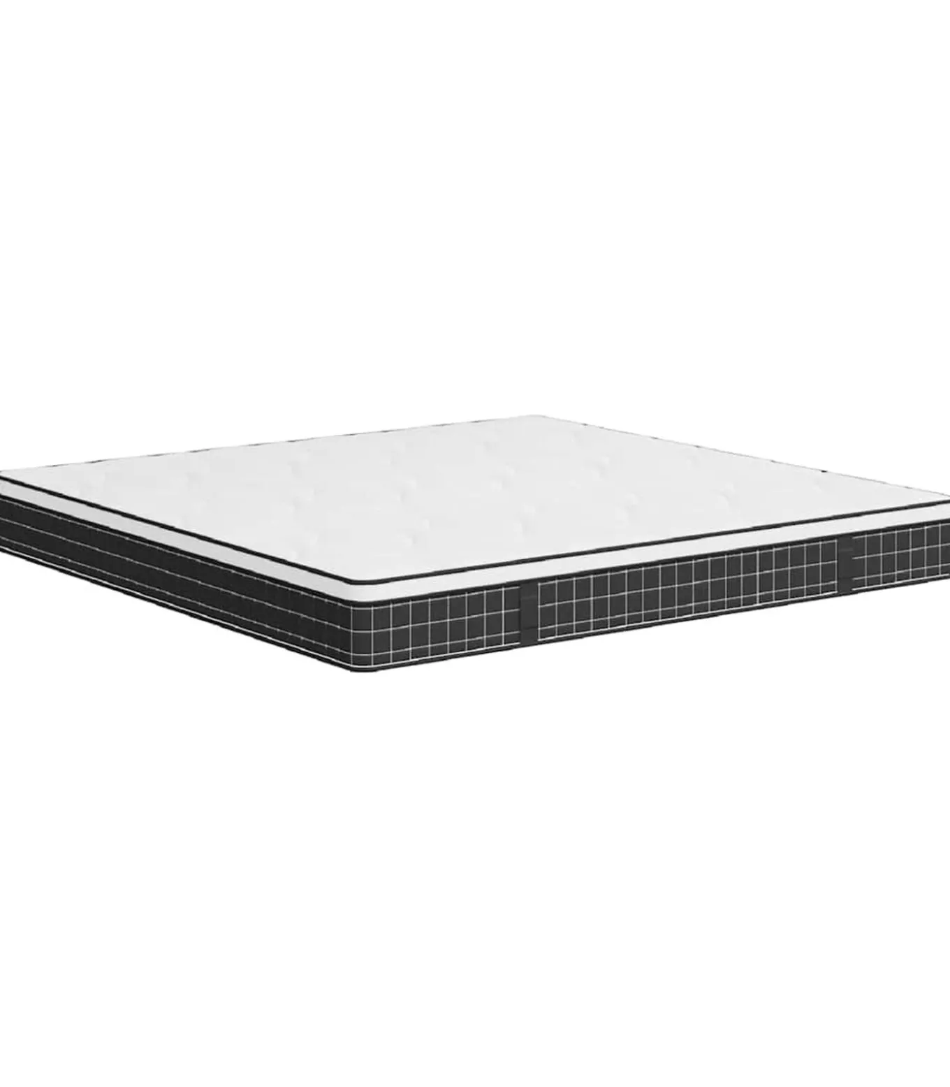 Binnenveringmatras middelhard 180x200 cm