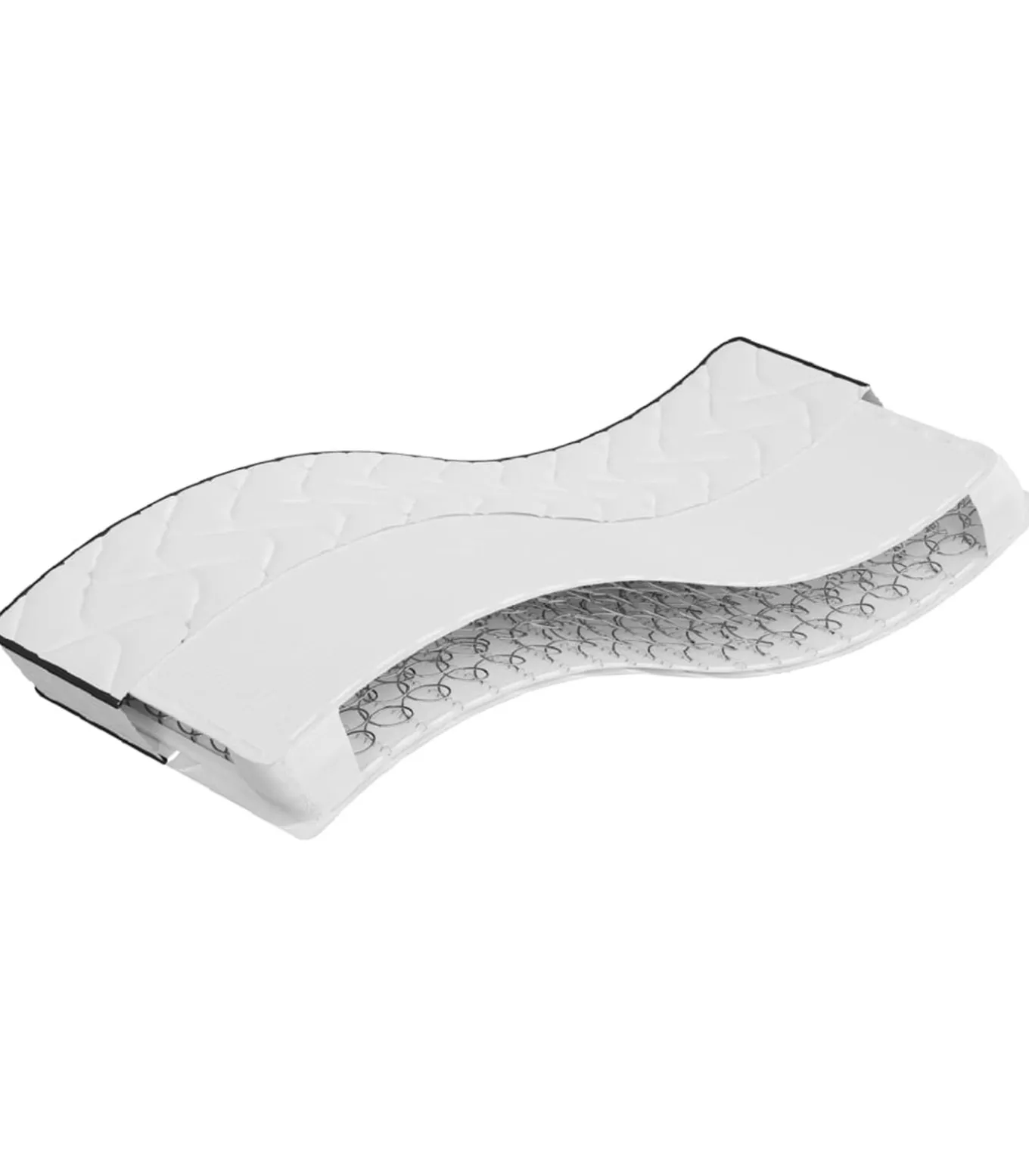 Binnenveringmatras middelhard 90x190 cm Single Size