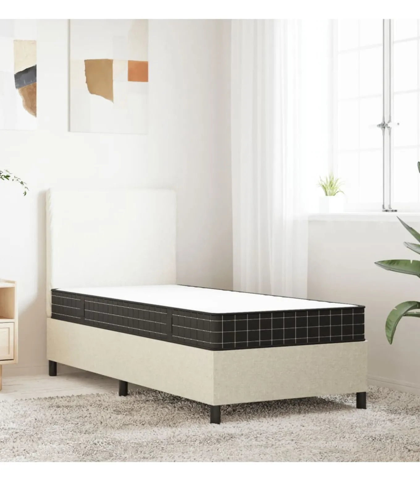 Binnenveringmatras middelhard 90x190 cm Single Size