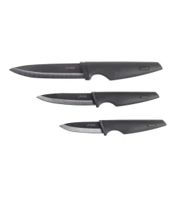 Blok met 3 keramische messen met houder