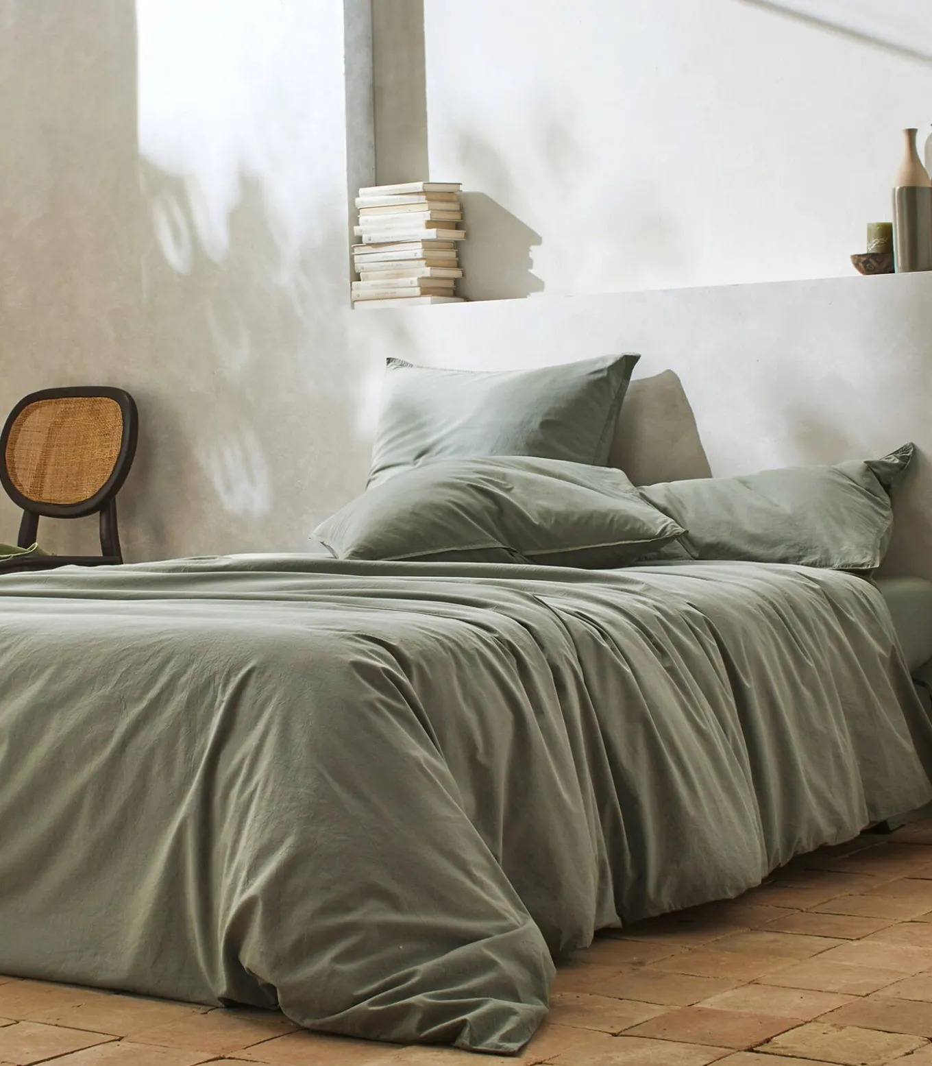 BOHEME Toundra - Laken Perkaal Stonewashed