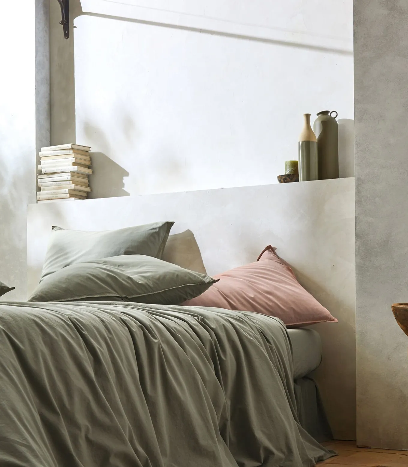 BOHEME Toundra - Laken Perkaal Stonewashed