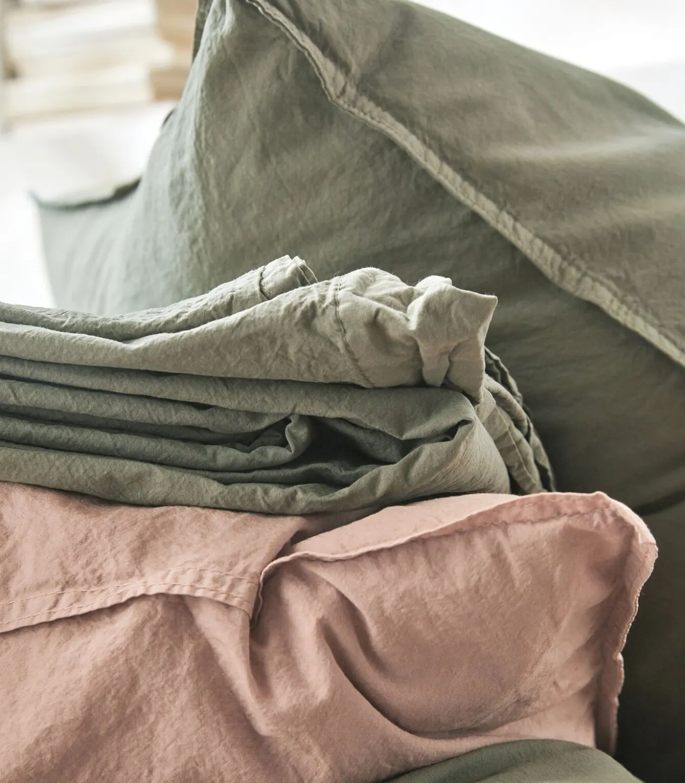 BOHEME Toundra - Laken Perkaal Stonewashed