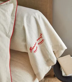 BONNE NUIT Lin - Hoeslaken Gerecycled draad