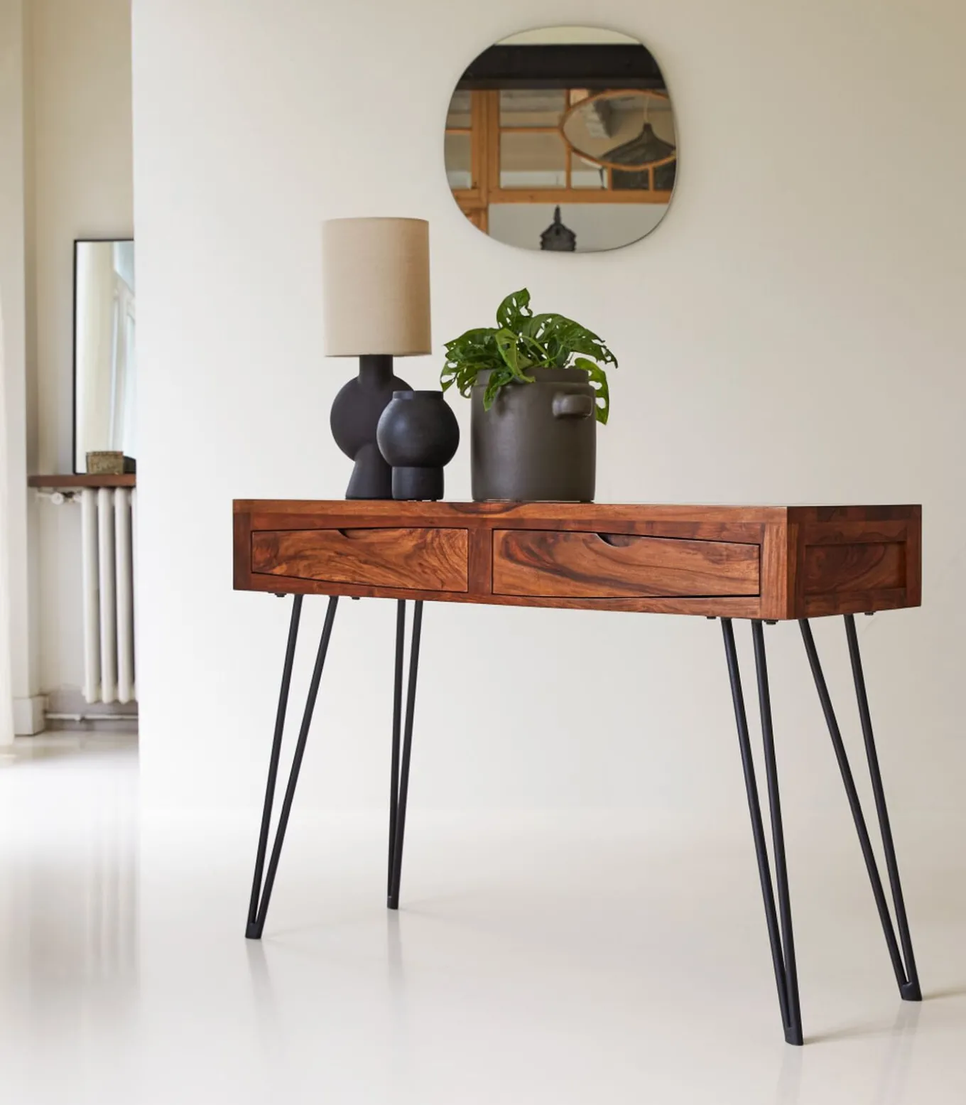 Bonnie - Massief palissander bijzettafel