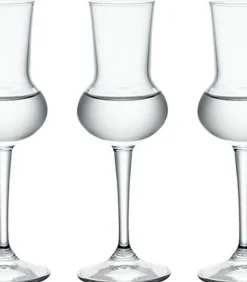 Bormioli Grappaglazen Restaurant - 80 ml - 3 stuks