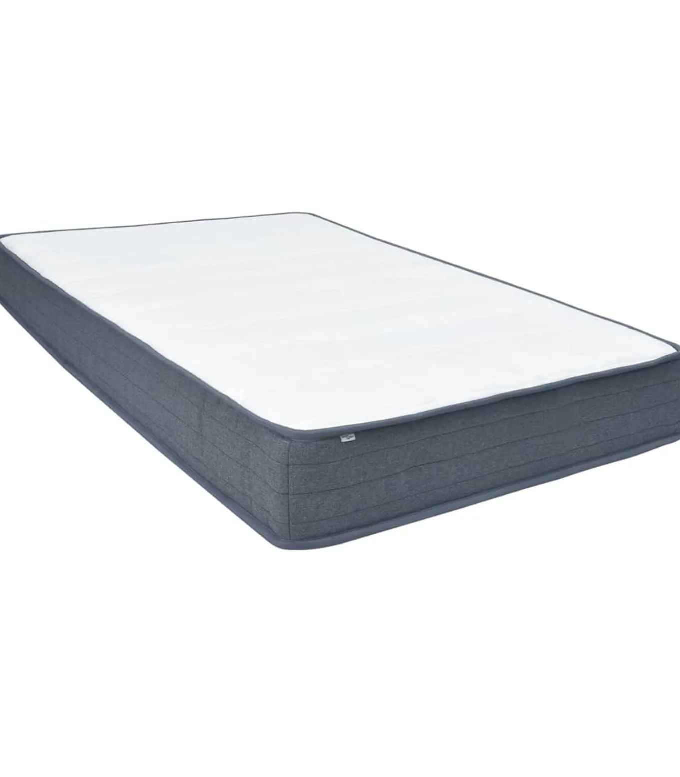 Boxspringmatras 190x140x20 cm medium zacht stof
