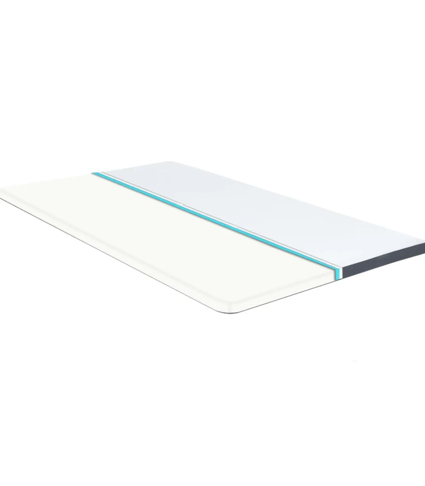 Boxspringtopmatras 200x120x5 cm medium zacht