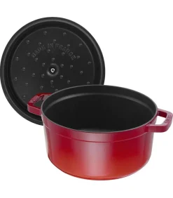 Braadpan / Cocotte - Kersenrood - ø 28 cm / 6.7 liter