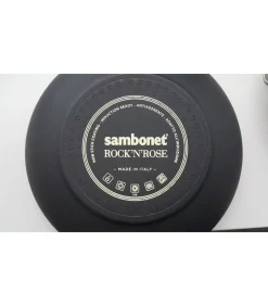 Braadpan Rock 'n' Rose - Zwart - ø 24 cm / 4.5 liter - standaard anti-aanbaklaag