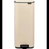 Brabantia Bo Pedaalemmer, 30 liter, stil sluitend, kunststof binnenemmer - Soft Beige