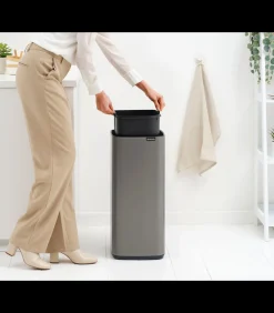 Brabantia Bo Touch Bin, 30 liter - Platinum