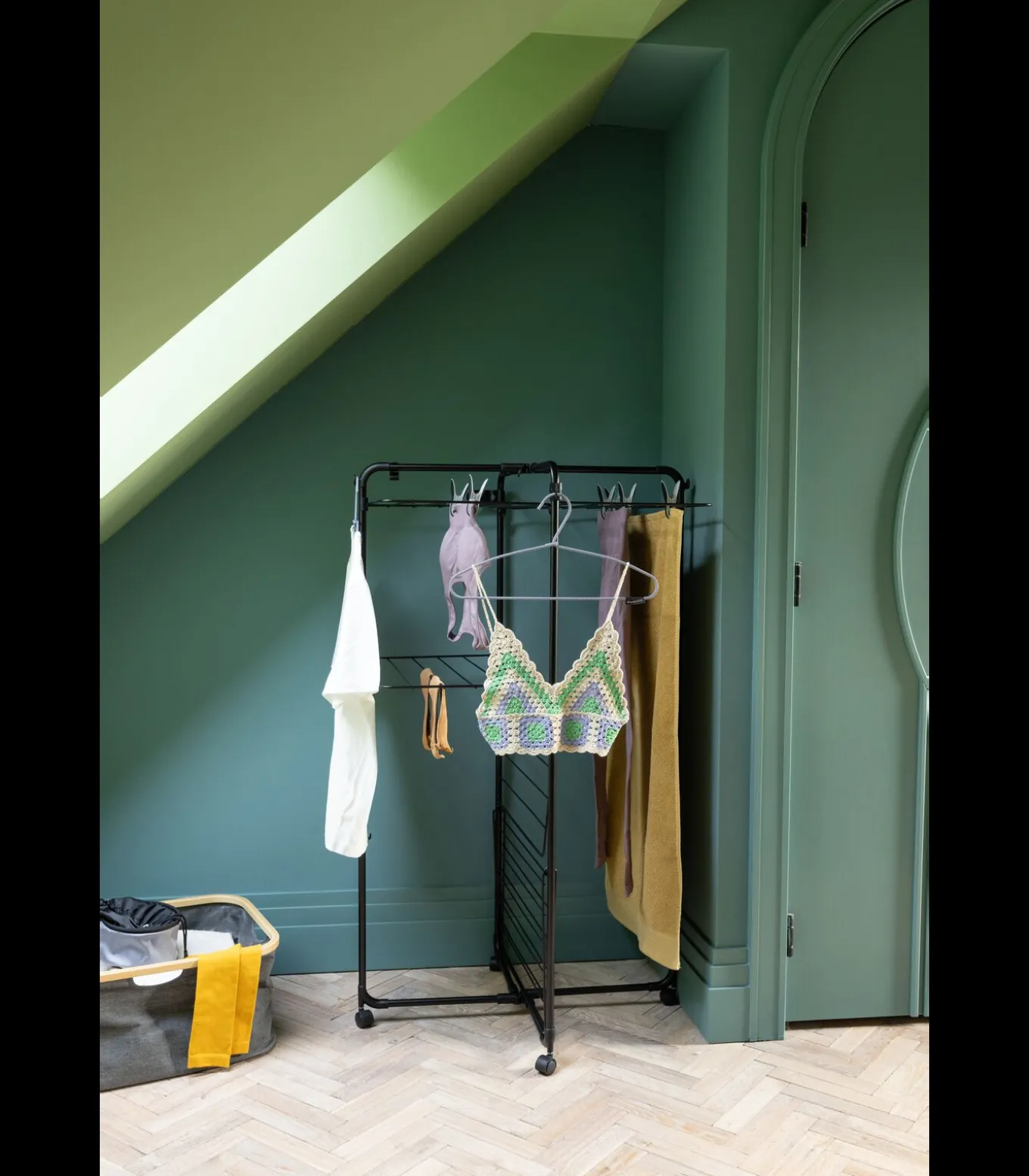 Brabantia HangOn Droogtoren, 23 meter - Matt Black