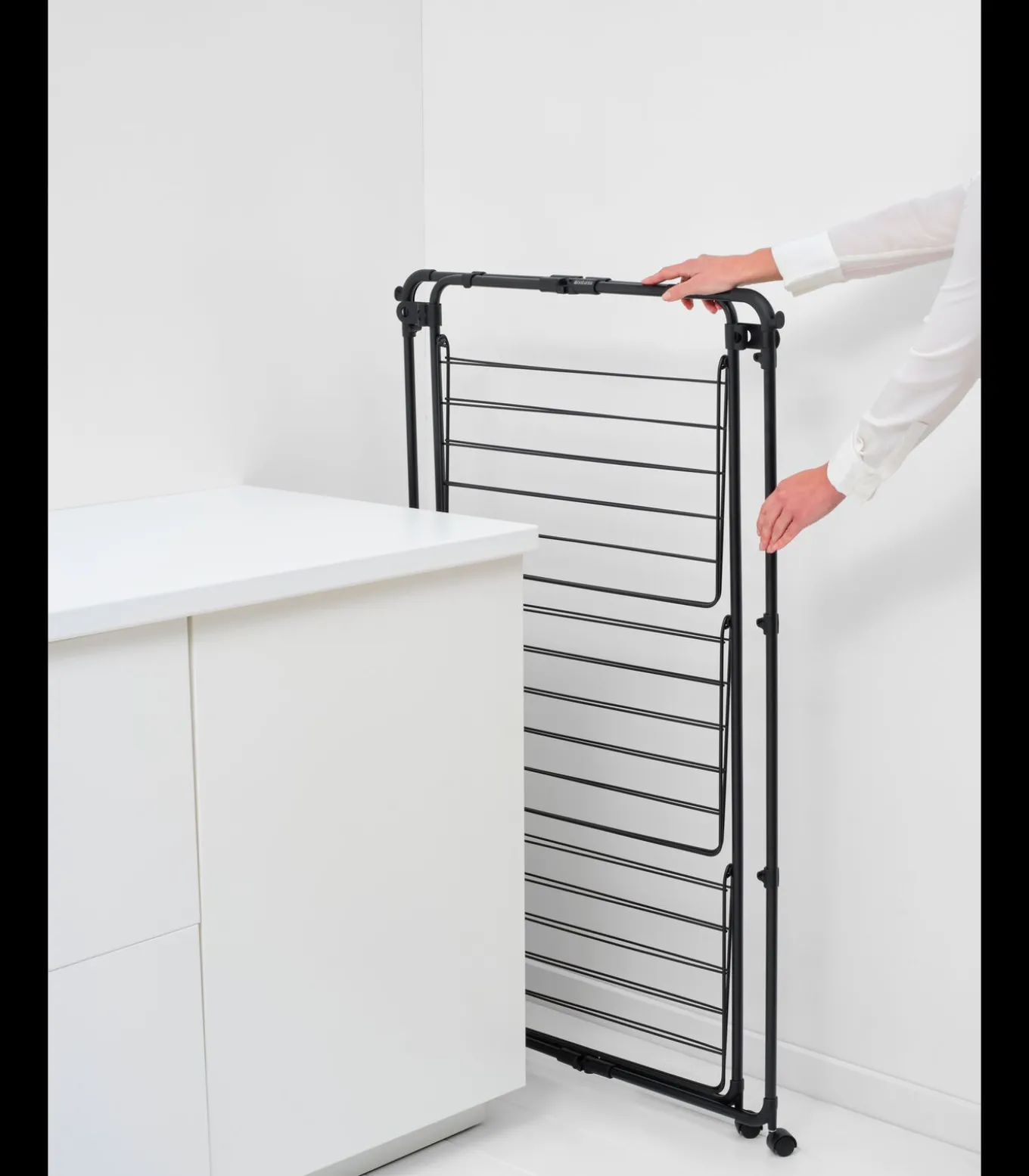 Brabantia HangOn Droogtoren, 23 meter - Matt Black