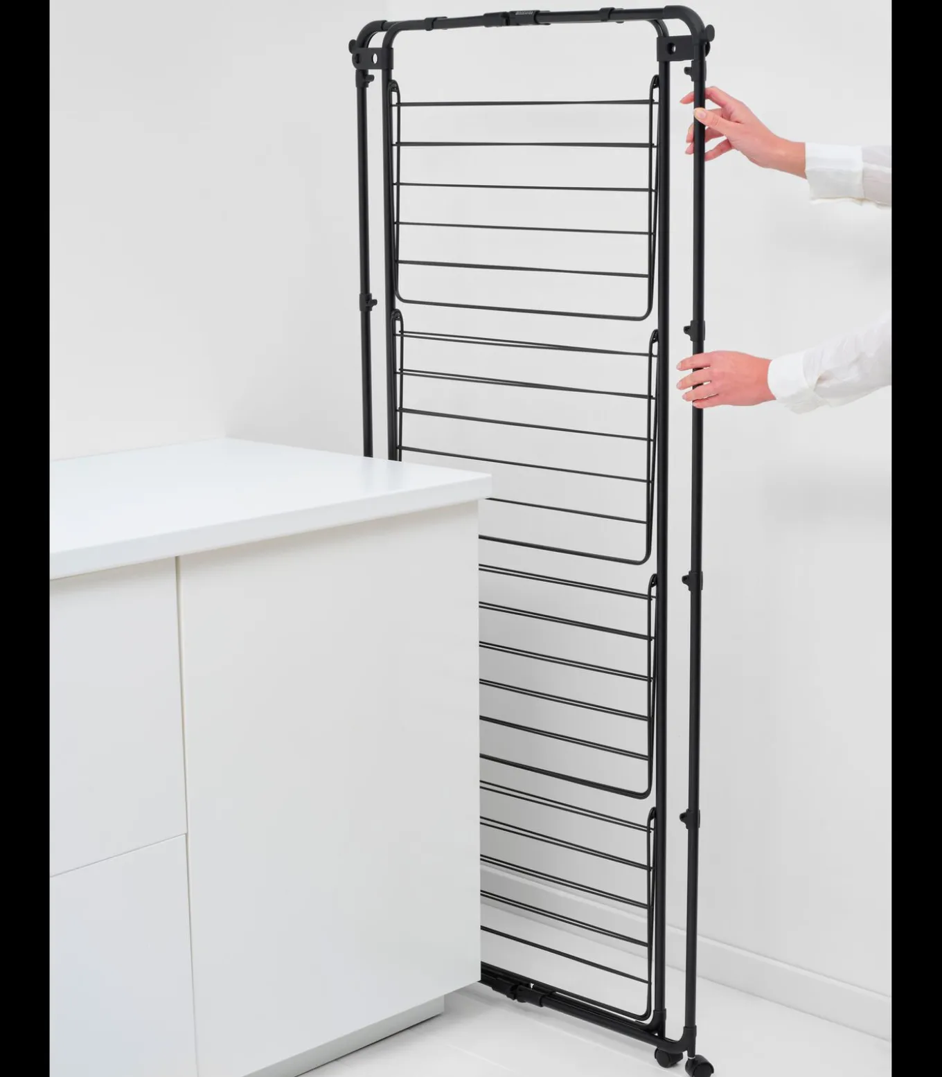 Brabantia HangOn Droogtoren, 30 meter - Matt Black