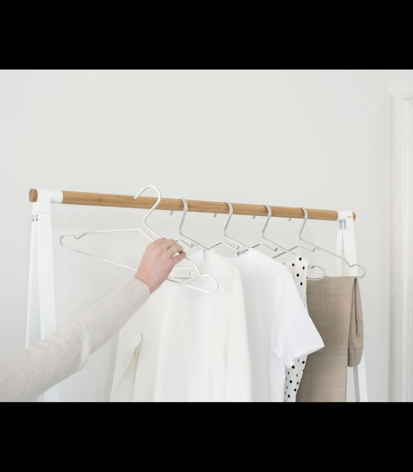 Brabantia Linn Kledingrek, Groot - White