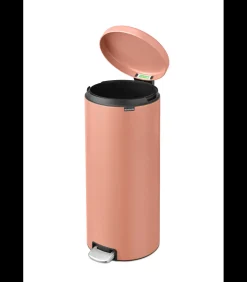 Brabantia NewIcon Pedaalemmer, 30 liter, kunststof binnenemmer - Warm Copper
