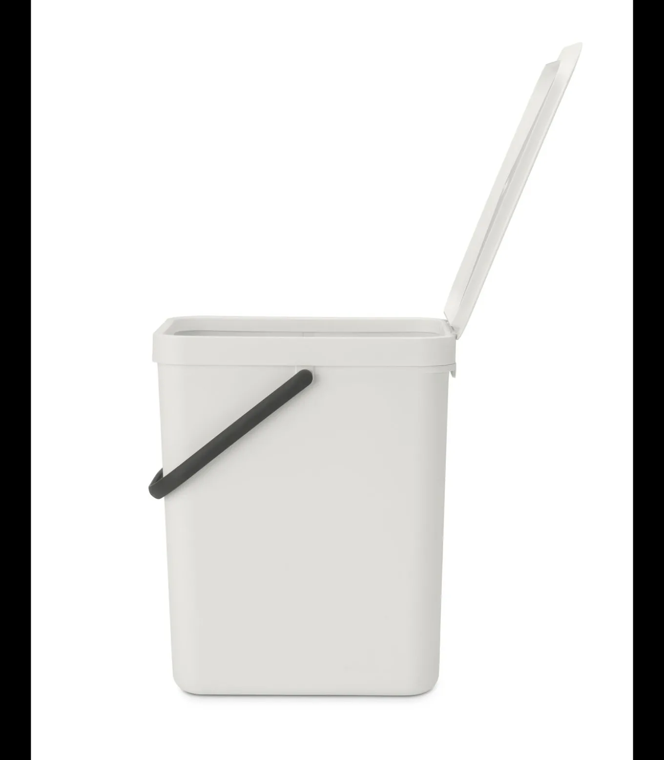 Brabantia Sort & Go afvalemmer, 25 liter - Light Grey