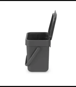 Brabantia Sort & Go afvalemmer, 3 liter - Grey