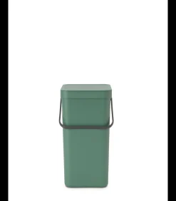 Brabantia Sort & Go afvalemmer, 16 liter - Fir Green