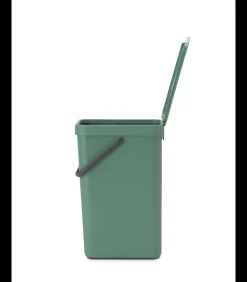 Brabantia Sort & Go afvalemmer, 16 liter - Fir Green