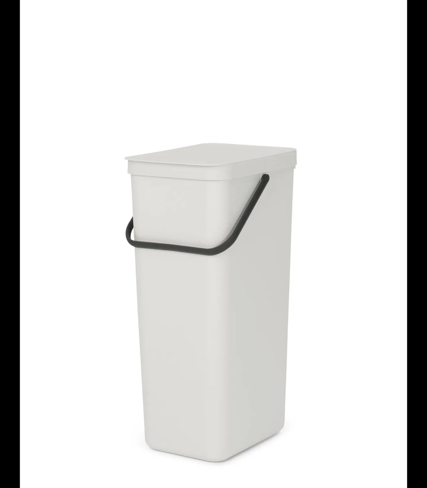 Brabantia Sort & Go afvalemmer, 40 liter - Light Grey