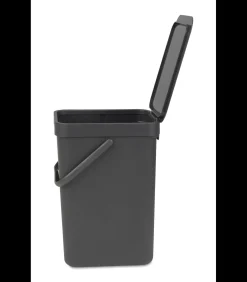 Brabantia Sort & Go afvalemmer, 12 liter - Grey
