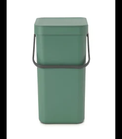 Brabantia Sort & Go afvalemmer, 12 liter - Fir Green