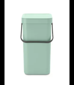 Brabantia Sort & Go afvalemmer, 12 liter - Jade Green