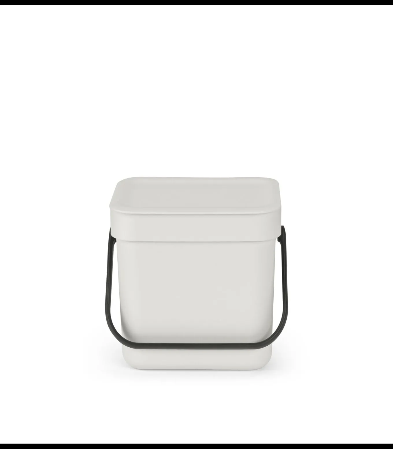 Brabantia Sort & Go afvalemmer, 3 liter - Light Grey