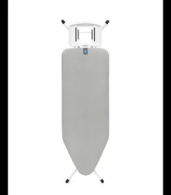 Brabantia Strijkplank C, 124x45 cm, solide strijkerhouder - Metallised